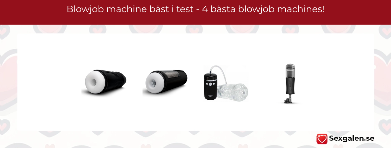 Blowjob machine bäst i test