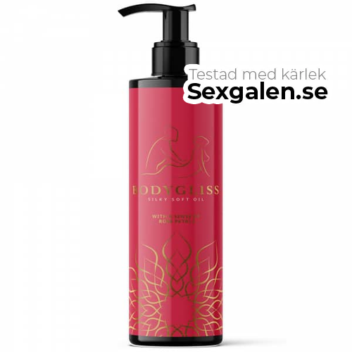 Bodygliss BodyGliss Erotic Massage Oil Rose Petals