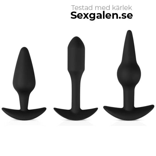 EasyToys Anal Training Kit - 3 Pieces of Buttplugs