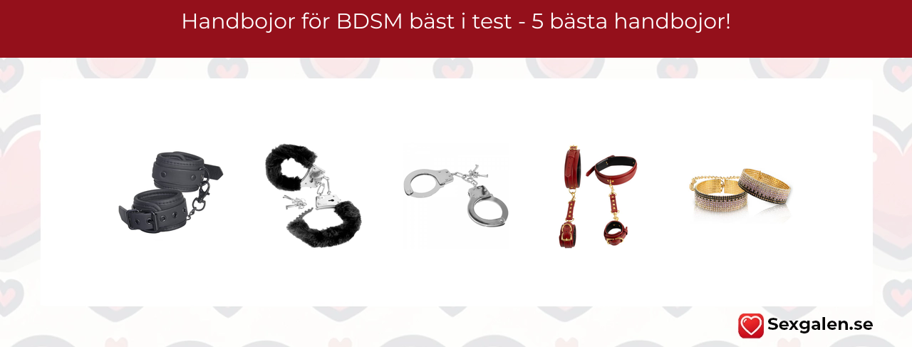 Handbojor för bdsm bäst i test