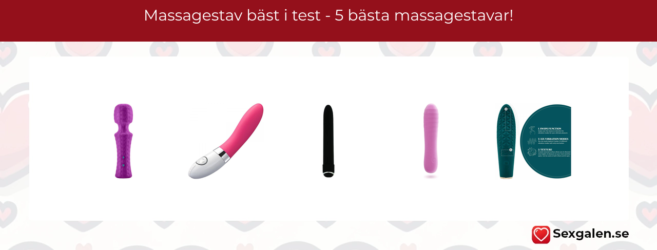 Massagestav bäst i test