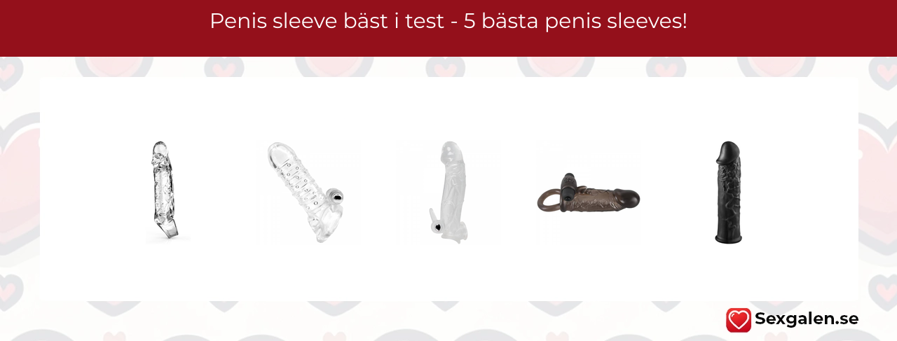 Penis sleeve bäst i test