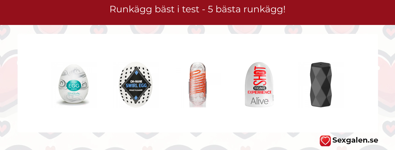 Runkägg bäst i test