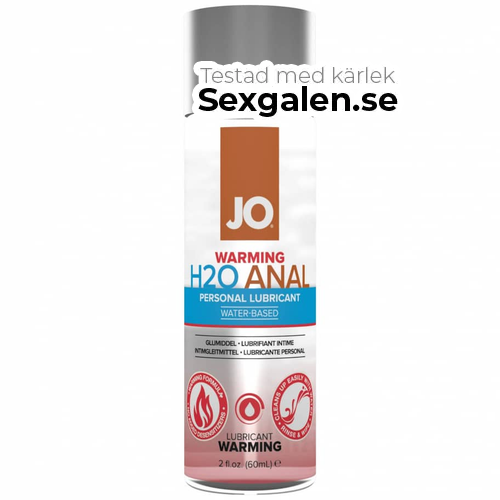 System JO JO Anal H2O Waterbased Warming Lube 60 ml