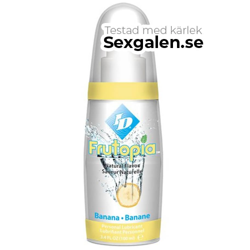 Vattenbaserat Glidmedel ID Frutopia Pump Banana 100ml