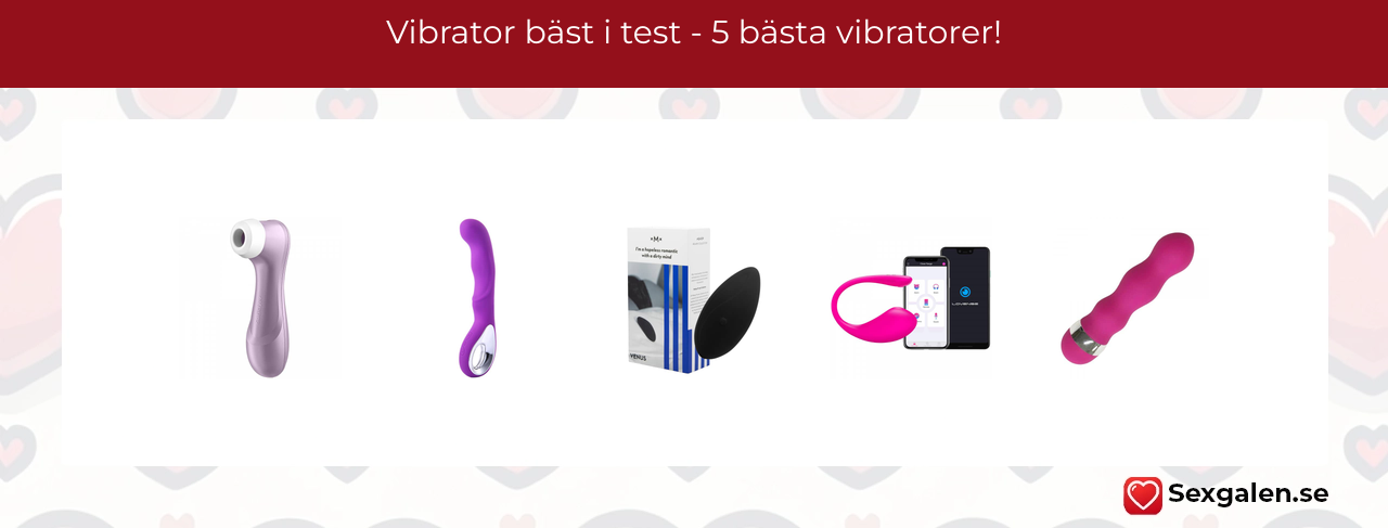 Vibrator bäst i test