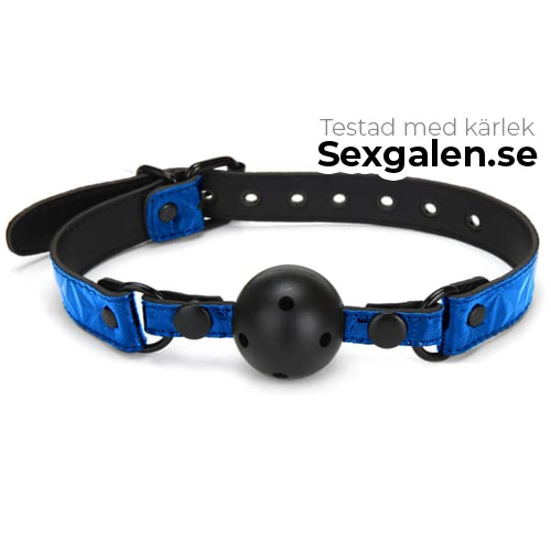 Whipsmart Whipsmart Diamond Ball Gag Blue